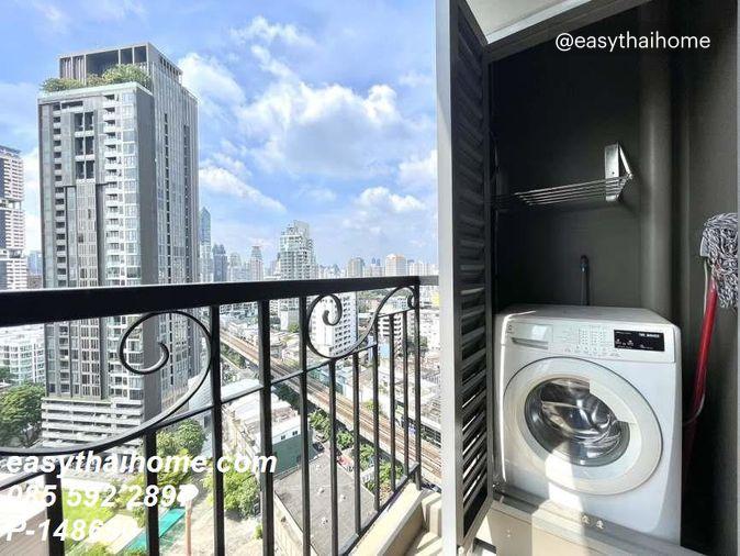 รูป P-148690 — เจ้าของลดราคา! ขายคอนโด ชั้น 17 The Crest Sukhumvit 34 วิวเอ็มโพเรียม ใกล้ BTS ทองหล่อ 085-592-2897 Line: @easythaihome - รูปที่ 4/9