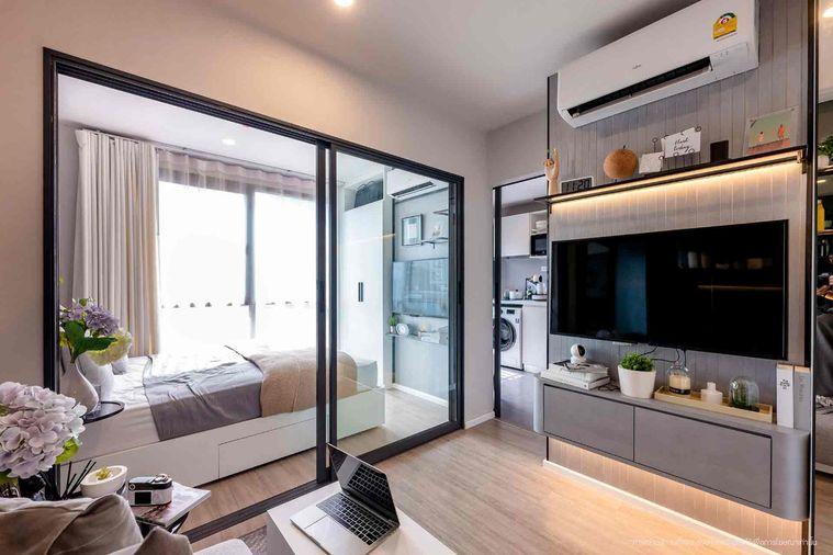 picture Sample room for sale, Blue Sukhumvit 89, 24 sq m., fully furnished, ready to move in. - 4/7