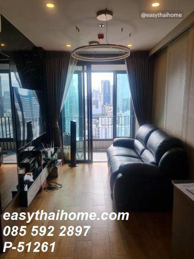 รูป P-51261 — ให้เช่าคอนโด ชั้น 25 Q Chidlom - Phetchaburi ใกล้ BTS ชิดลม 085-592-2897 Line: @easythaihome - รูปที่ 16/27