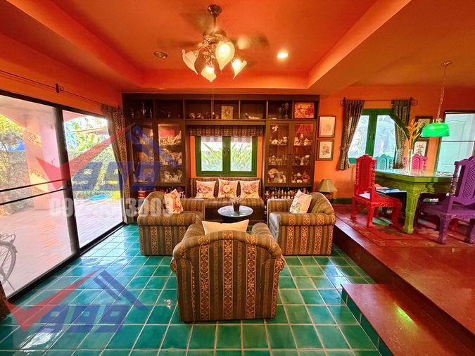 รูป 🏡 ให้เช่าบ้านเดี่ยวหลังใหญ่ 300 ตร.ม. พร้อม Private Rooftop Bar วิว Panorama 360° ลมเย็นสบายทั้งปี REF. 016HSRG - รูปที่ 8/32