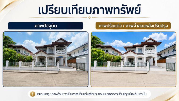 รูป ขายบ้านเดี่ยวบ้านฟ้ากรีนพาร์ค ลำลูกกา เหมาะรีโนเวท มี รปภ. ดูแลเฉพาะโซน - รูปที่ 4/19