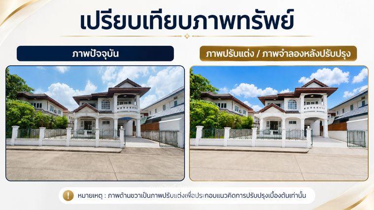 รูป ขายบ้านเดี่ยวบ้านฟ้ากรีนพาร์ค ลำลูกกา เหมาะรีโนเวท มี รปภ. ดูแลเฉพาะโซน - รูปที่ 4/19
