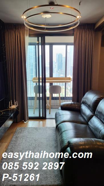 รูป P-51261 — ให้เช่าคอนโด ชั้น 25 Q Chidlom - Phetchaburi ใกล้ BTS ชิดลม 085-592-2897 Line: @easythaihome - รูปที่ 25/27