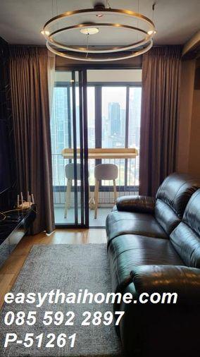 รูป P-51261 — ให้เช่าคอนโด ชั้น 25 Q Chidlom - Phetchaburi ใกล้ BTS ชิดลม 085-592-2897 Line: @easythaihome - รูปที่ 25/27