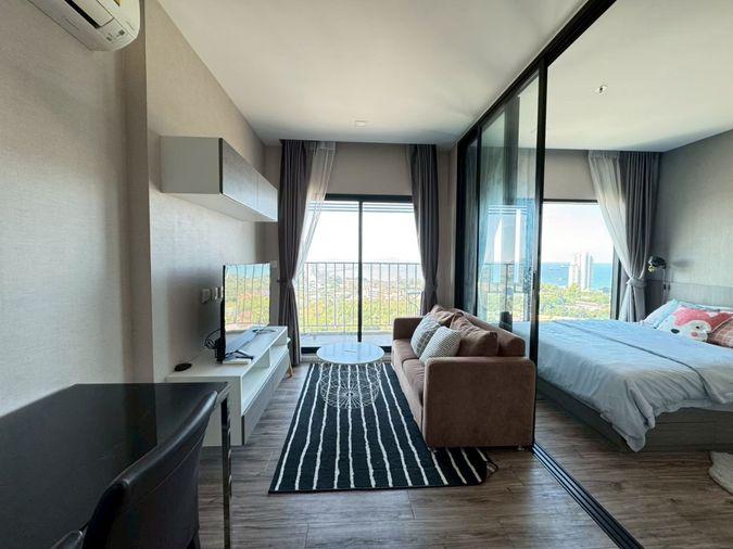 รูป ห้องสวยพร้อมเข้าอยู่ : ไนท์บิท ดิ โอเชี่ยน ศรีราชา 1 ห้องนอน ชั้น 17 วิวทะเล 35 ตรม - รูปที่ 2/12