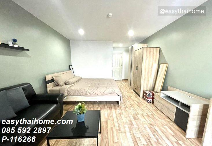 รูป P-116266 — ขายพร้อมผู้เช่าคอนโด ชั้น 8 Regent Home 19 Sukhumvit 93 ห้องสตูดิโอ วิวเมือง ใกล้ BTS บางจาก 085-592-2897 Line: @easythaihome - รูปที่ 6/9
