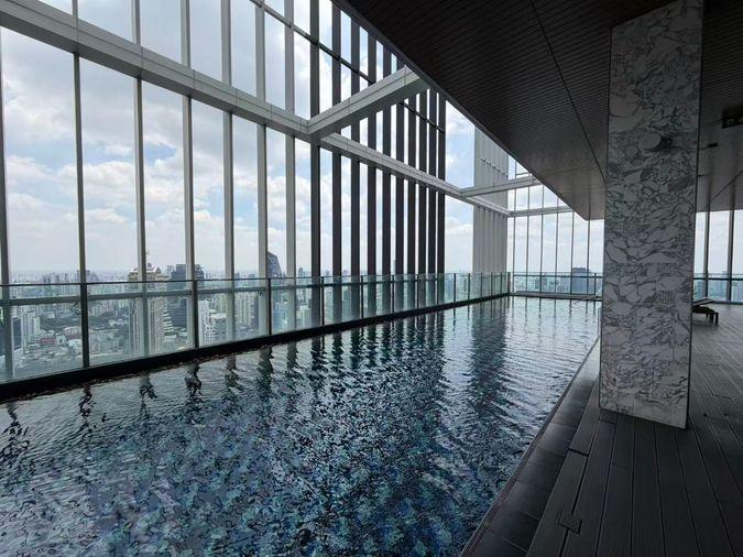 picture Park 24 | Ultra-High Floor 44th Story Luxury 2BR Condo in Phrom Phong 40,000 THB / Month - 15/16