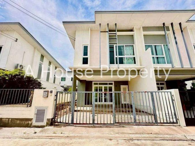 picture Twin house for sale, 2 stories, Pano Village Laem Chabang, Thung Grad, Chonburi. - 1/7