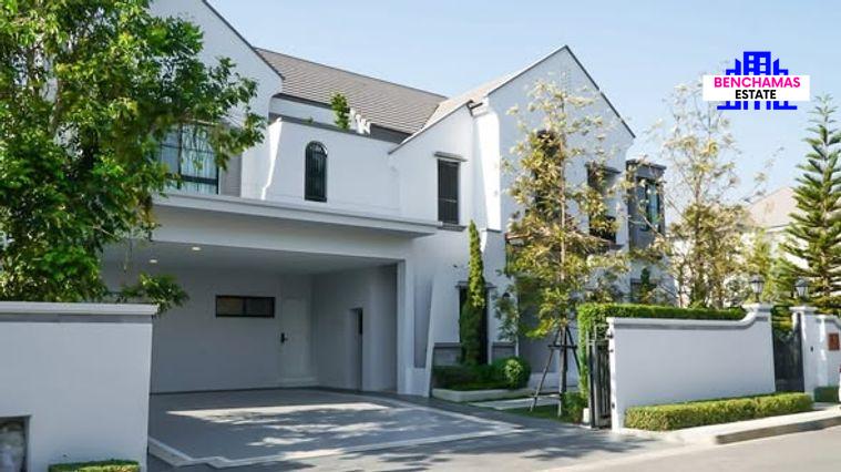 รูป 🔥 ขาย บ้านเดี่ยวระดับ Super Luxury✅ นันทวัน พระราม 9 - กรุงเทพกรีฑา (Nantawan Rama 9 - Krungthep Kreetha) ใกล้รถไฟฟ้าสายสีเหลือง สถานีศรีกรีฑา - รูปที่ 1/10
