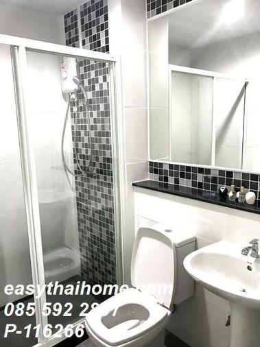 รูป P-116266 — ขายพร้อมผู้เช่าคอนโด ชั้น 8 Regent Home 19 Sukhumvit 93 ห้องสตูดิโอ วิวเมือง ใกล้ BTS บางจาก 085-592-2897 Line: @easythaihome - รูปที่ 9/9