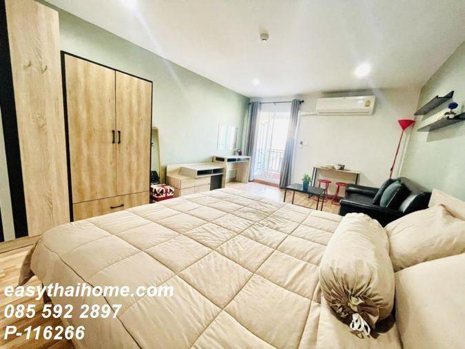 รูป P-116266 — ขายพร้อมผู้เช่าคอนโด ชั้น 8 Regent Home 19 Sukhumvit 93 ห้องสตูดิโอ วิวเมือง ใกล้ BTS บางจาก 085-592-2897 Line: @easythaihome - รูปที่ 7/9