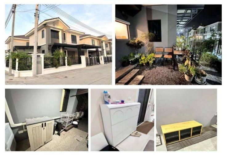รูป 🔥ขาย บ้านแฝดสไตล์บ้านเดี่ยว "หลังริม-หลังมุม" Verzo Wongwaen-Lamlukka เวอร์โซ วงแหวน-ลำลูกกา ✅  ต่อเติมฟังก์ชันครบครัน พร้อมเข้าอยู่ได้ทันที - รูปที่ 2/5