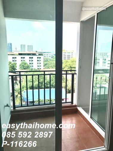 รูป P-116266 — ขายพร้อมผู้เช่าคอนโด ชั้น 8 Regent Home 19 Sukhumvit 93 ห้องสตูดิโอ วิวเมือง ใกล้ BTS บางจาก 085-592-2897 Line: @easythaihome - รูปที่ 2/9