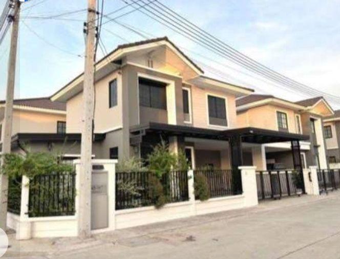 รูป 🔥ขาย บ้านแฝดสไตล์บ้านเดี่ยว "หลังริม-หลังมุม" Verzo Wongwaen-Lamlukka เวอร์โซ วงแหวน-ลำลูกกา ✅  ต่อเติมฟังก์ชันครบครัน พร้อมเข้าอยู่ได้ทันที - รูปที่ 1/5