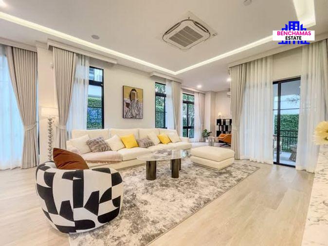 รูป 🔥 ขาย บ้านเดี่ยวระดับ Super Luxury✅ นันทวัน พระราม 9 - กรุงเทพกรีฑา (Nantawan Rama 9 - Krungthep Kreetha) ใกล้รถไฟฟ้าสายสีเหลือง สถานีศรีกรีฑา - รูปที่ 2/10