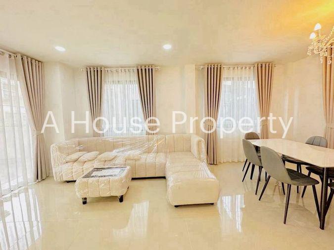 picture Twin house for sale, 2 stories, Pano Village Laem Chabang, Thung Grad, Chonburi. - 2/7