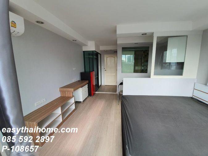 รูป P-108657 — ขายคอนโด ชั้น 5 Humble Living ห้องสตูดิโอ วิวเมือง ใกล้ MRT สุทธิสาร 085-592-2897 Line: @easythaihome - รูปที่ 3/4