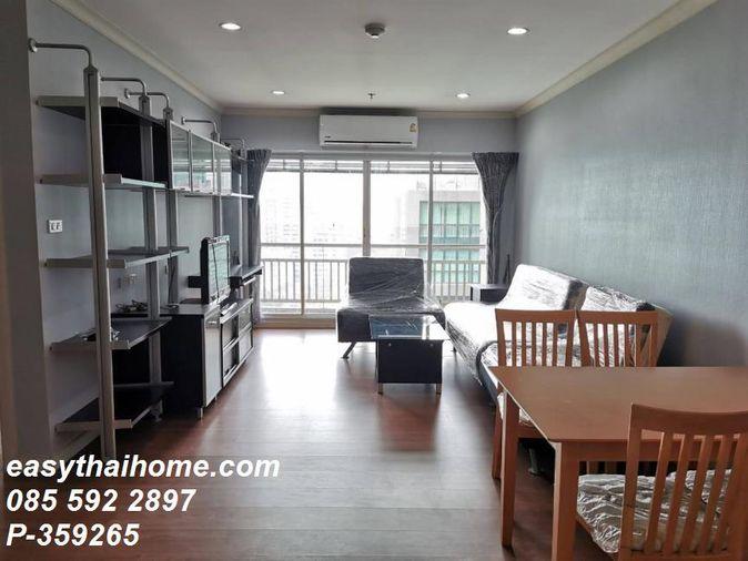 รูป P-359265 — ขายพร้อมผู้เช่าคอนโด ชั้น 16 Grand Park View Asoke ห้องใหญ่ 2 นอน วิวโรงเรียนวัฒนา ใกล้ MRT เพชรบุรี 085-592-2897 Line: @easythaihome - รูปที่ 8/10