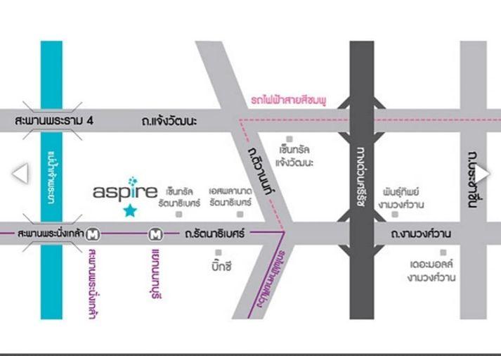 รูป 🤝🏻RB24809 ให้เช่าถูกมาก👍แอสปาย รัตนาธิเบศร์✅แอดไลน์ @mproperty( มี @ ด้วย) แอดมินตอบไว - รูปที่ 9/11