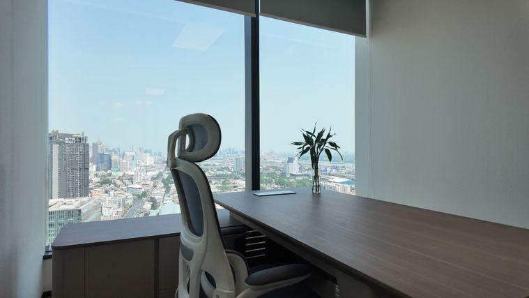 รูป OK Space @PUNN Tower พระราม4 58ตรม ให้เช่า สำนักงานตกแต่งพร้อมเฟอร์ฯ ใกล้ MRT คลองเตย ONE Bangkok ศูนย์ประชุมสิริกิติ์ - รูปที่ 5/7
