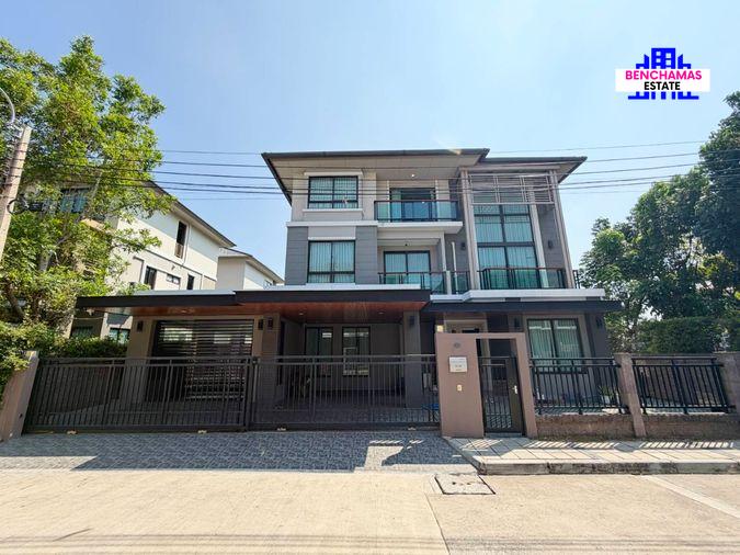 รูป 🔥 ขายบ้านเดี่ยว หลังมุม เชื่อมต่อ MRT สายสีชมพูและทางด่วน 🔥 ภัสสร วงแหวน-รามอินทรา (Passorn Wongwaen-Ramintra) - รูปที่ 1/10
