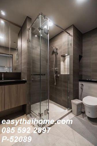 รูป P-52089 + คอนโดให้เช่าห้องหรูแบบ Duplex Whizdom The Forestias Maythopia 1 ห้องนอน ชั้น 10 วิวเมือง ใกล้ BTS อุดมสุข Line: @easythaihome 085-592-2897 - รูปที่ 10/13