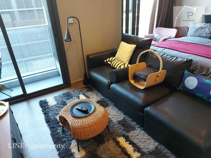 รูป ให้เช่าห้องชุด 1 ห้องนอน ตกแต่งครบครัน ในโครงการ Esse at Shingha Complex ชั้นล่าง เดินทางสะดวกจากอโศก - พระราม 9 และอาคารสำนักงาน Singha Complex - รูปที่ 4/26