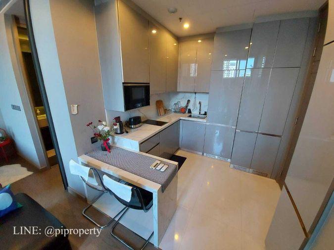 รูป ให้เช่าห้องชุด 1 ห้องนอน ตกแต่งครบครัน ในโครงการ Esse at Shingha Complex ชั้นล่าง เดินทางสะดวกจากอโศก - พระราม 9 และอาคารสำนักงาน Singha Complex  - รูปที่ 2/26