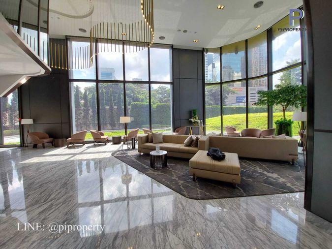 รูป ให้เช่าห้องชุด 1 ห้องนอน ตกแต่งครบครัน ในโครงการ Esse at Shingha Complex ชั้นล่าง เดินทางสะดวกจากอโศก - พระราม 9 และอาคารสำนักงาน Singha Complex  - รูปที่ 11/26