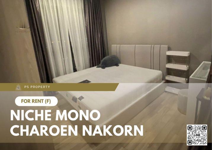 รูป ให้เช่า 🔥 NICHE MONO CHAROEN NAKORN 🔥 เฟอร์นิเจอร์ และ เครื่องใช้ไฟฟ้าครบ ใกล้ BTS กรุงธนบุรี - รูปที่ 1/7