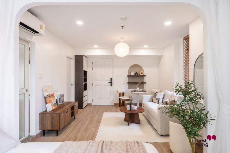 รูป ขาย Lumpini Place Ratchada - Thapra ห้องมุม ชั้นสูง วิว 2 ฝั่ง - รูปที่ 4/5