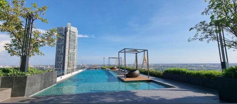 รูป ให้เช่า Lumpini place พระราม 3 Riverine 1ห้องนอน 44 ตรม. เฟอร์ครบ 15000 บาท - รูปที่ 12/12
