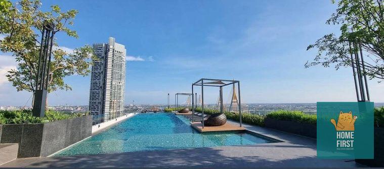 รูป ให้เช่า Lumpini place พระราม 3 Riverine 1ห้องนอน 44 ตรม. เฟอร์ครบ 15000 บาท - รูปที่ 12/12