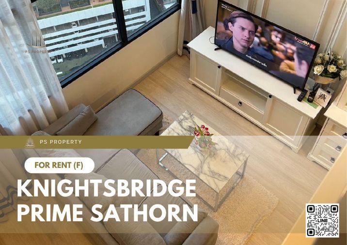รูป ให้เช่า ✨ Knightsbridge Prime Sathorn ✨ ห้อง DUPLEX เฟอร์นิเจอร์ และ เครื่องใช้ไฟฟ้าครบ - รูปที่ 1/10