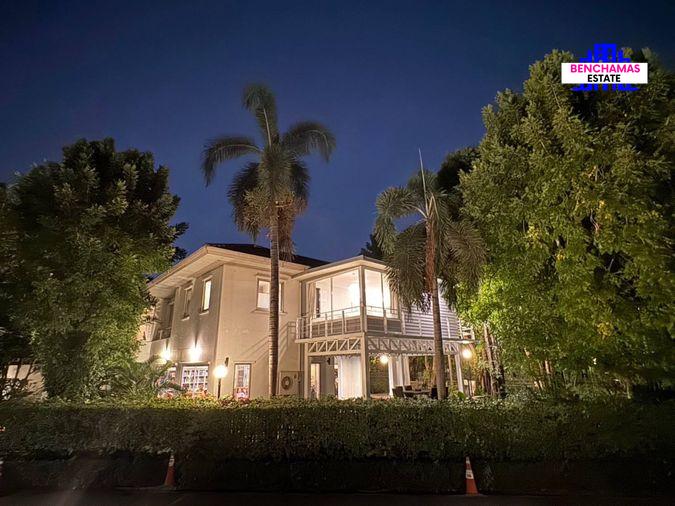 รูป 🔥 ขาย บ้านเดี่ยวสไตล์พูลวิลล่า Noble Tara พัฒนาการ ทำเลทองติดรถไฟฟ้า วิวสวนใหญ่ 180 องศา บรรยากาศรีสอร์ทกลางกรุง - รูปที่ 1/8