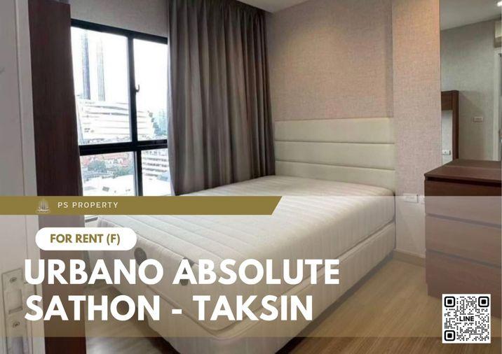 รูป ให้เช่า ✨ Urbano Absolute Sathon - Taksin ✨ เฟอร์นิเจอร์ และ เครื่องใช้ไฟฟ้าครบ ใกล้ BTS กรุงธนบุรี - รูปที่ 1/8
