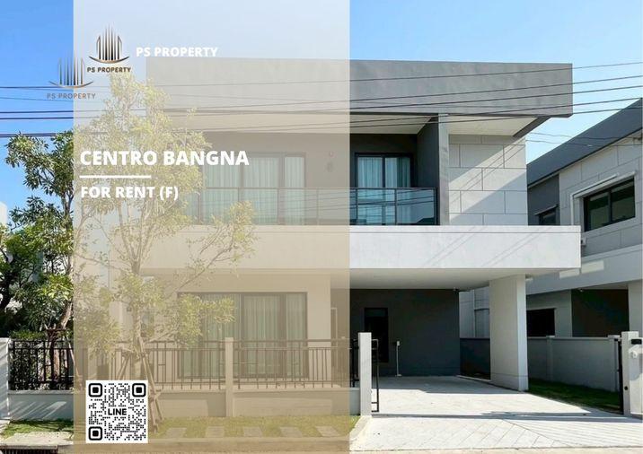 รูป บ้านเดี่ยวให้เช่า 🔥 Centro Bangna 🔥 4 ห้องนอน 4 ห้องน้ำ เฟอร์นิเจอร์ และ เครื่องใช้ไฟฟ้าครบ - รูปที่ 1/10