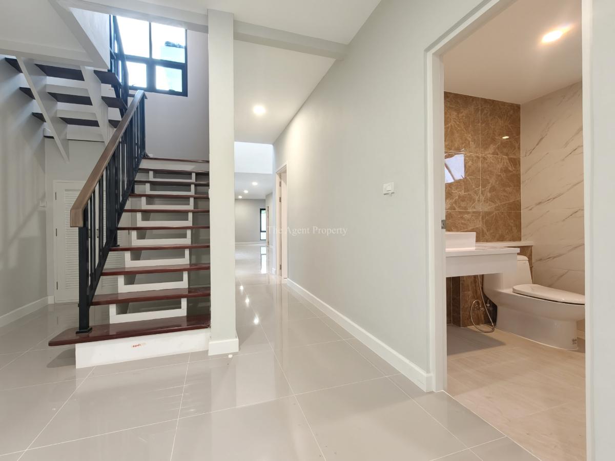 รูป ขายบ้านรีโนเวทใหม่ นันทวัน วงแหวน-รัตนาธิเบศร์ หลังริม เนื้อที่ 108.5 ตร.ว. หลังริม 5 นอน 5 น้ำ โครงการคุณภาพ Land & Houses บางใหญ่ ลดทันที 1 ล้านบาท - รูปที่ 17/47