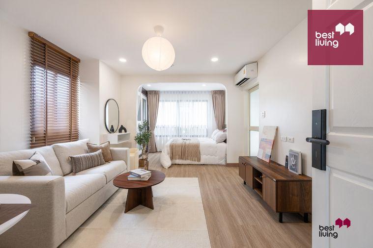 รูป ขาย Lumpini Place Ratchada - Thapra ห้องมุม ชั้นสูง วิว 2 ฝั่ง - รูปที่ 3/5