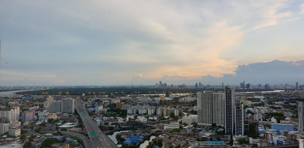 รูป 🔥ขาย คอนโด  The Base Park West เดอะ เบส พาร์ค เวสต์ ชั้นสูง  วิวโค้งแม่น้ำเจ้าพระยา unblocked view✅ ตกแต่งสวยเฟอร์นิเจอร์ครบพร้อมเข้าอยู่ - รูปที่ 6/13