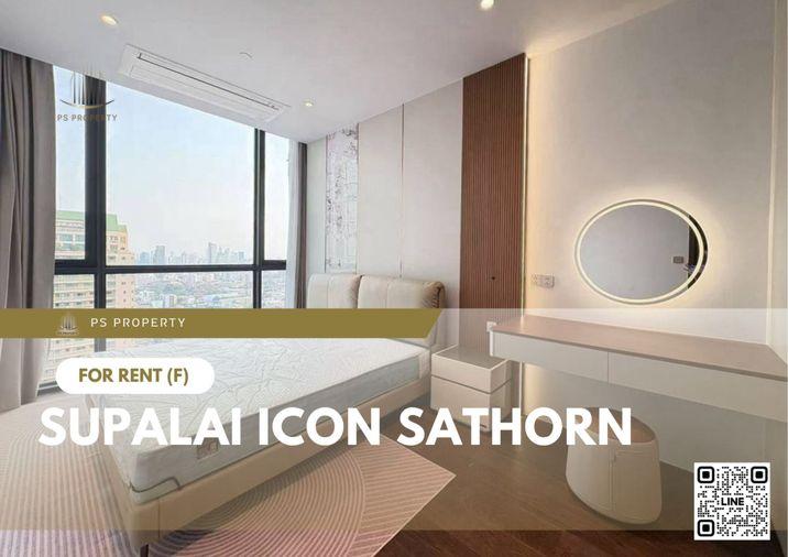 รูป ให้เช่า ✨ Supalai ICON Sathorn ✨ 2 ห้องนอน 2 ห้องน้ำ เฟอร์นิเจอร์ และ เครื่องใช้ไฟฟ้าครบ - รูปที่ 1/11