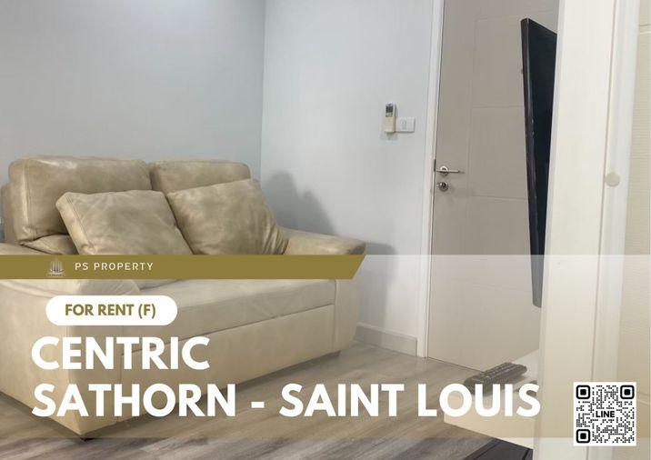picture For Rent 🔥 Centric Sathorn - Saint Louis 🔥 Fully furnished with appliances, near BTS Saint Louis. - 1/10