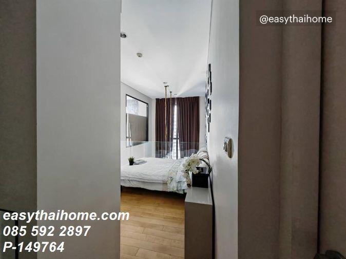 รูป P-149764 — ขายพร้อมผู้เช่า คอนโด Duplex ชั้น 37-38 Villa Asoke 2 นอน 2 น้ำ วิวเมือง ใกล้ MRT เพชรบุรี 085-592-2897 Line: @easythaihome - รูปที่ 12/12