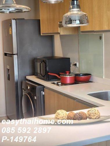 รูป P-149764 — ขายพร้อมผู้เช่า คอนโด Duplex ชั้น 37-38 Villa Asoke 2 นอน 2 น้ำ วิวเมือง ใกล้ MRT เพชรบุรี 085-592-2897 Line: @easythaihome - รูปที่ 8/12