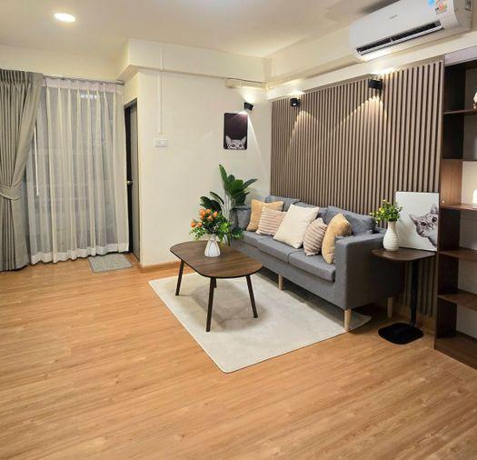 รูป 🔥ขาย คอนโด Pruksathani Condotel 1 อ่อนนุช 55/2 รีโนเวทใหม่ทั้งห้องเฟอร์นิเจอร์ใหม่มือหนึ่งครบชุด คอนโดนี้เลี้ยงสัตว์ (น้องหมาน้องแมว) ได้ 🐶🐱 - รูปที่ 3/7