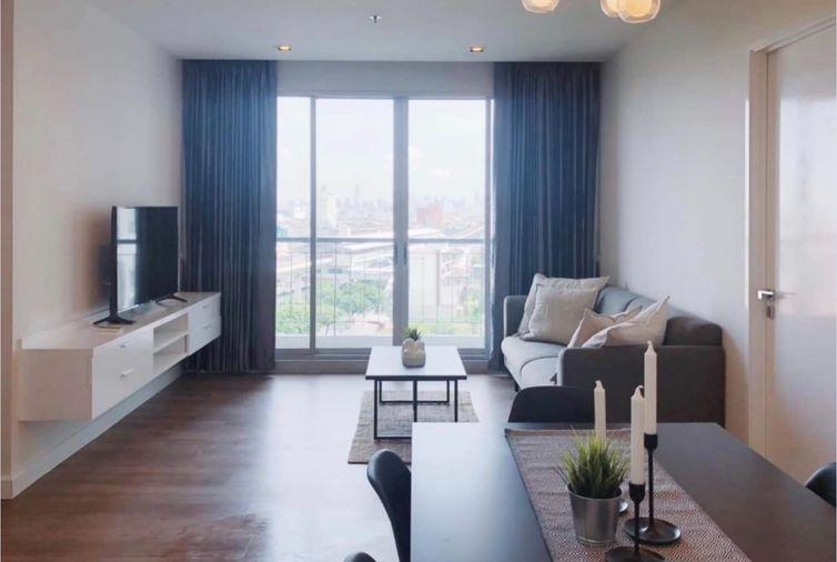 รูป ให้เช่า ✨ The Room Sathorn - Taksin ✨ 2 ห้องนอน เฟอร์นิเจอร์ และ เครื่องใช้ไฟฟ้าครบ ใกล้ BTS สะพานตากสิน - รูปที่ 4/9