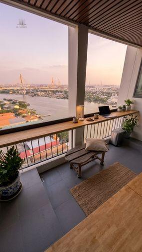 รูป ให้เช่า 🔥 U Delight Residence Riverfront Rama 3 🔥 2 ห้องนอน เฟอร์นิเจอร์ และ เครื่องใช้ไฟฟ้าครบ - รูปที่ 5/6