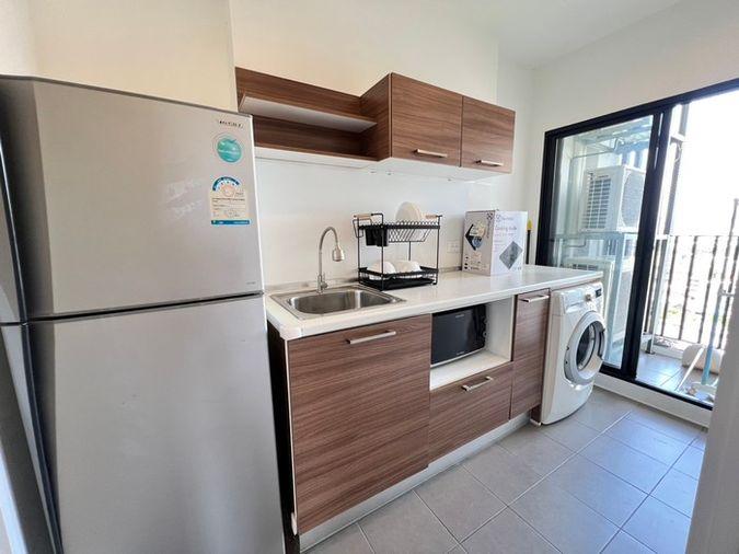 รูป ⭐⭐ให้เช่า!! The Tree Interchange 2Bed 58 ตรม.ตึก A ชั้น 16 แต่งครบ วิวแม่น้ำ  ใกล้ MRT เตาปูน/MRT บางโพ สนใจ Line ID: @atfirm⭐⭐ - รูปที่ 7/21
