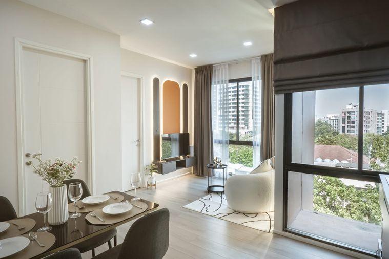 รูป 🔥ขายด่วน คอนโดห้องมุม Brown Condo Ratchada 32 บราวน์ คอนโด รัชดา 32  แต่งใหม่ ใจกลางรัชดา  💰 เฟอร์ครบพร้อมอยู่ ใกล้ MRT ลาดพร้าว - รูปที่ 6/16