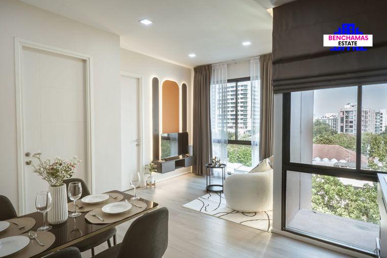 รูป 🔥ขายด่วน คอนโดห้องมุม Brown Condo Ratchada 32 บราวน์ คอนโด รัชดา 32 แต่งใหม่ ใจกลางรัชดา 💰 เฟอร์ครบพร้อมอยู่ ใกล้ MRT ลาดพร้าว - รูปที่ 6/16